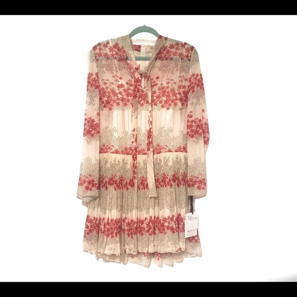 RED Valentino floral print midi dress